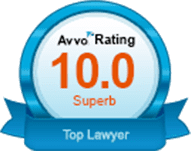 Avvo 10.0 Top Attorney Rating
